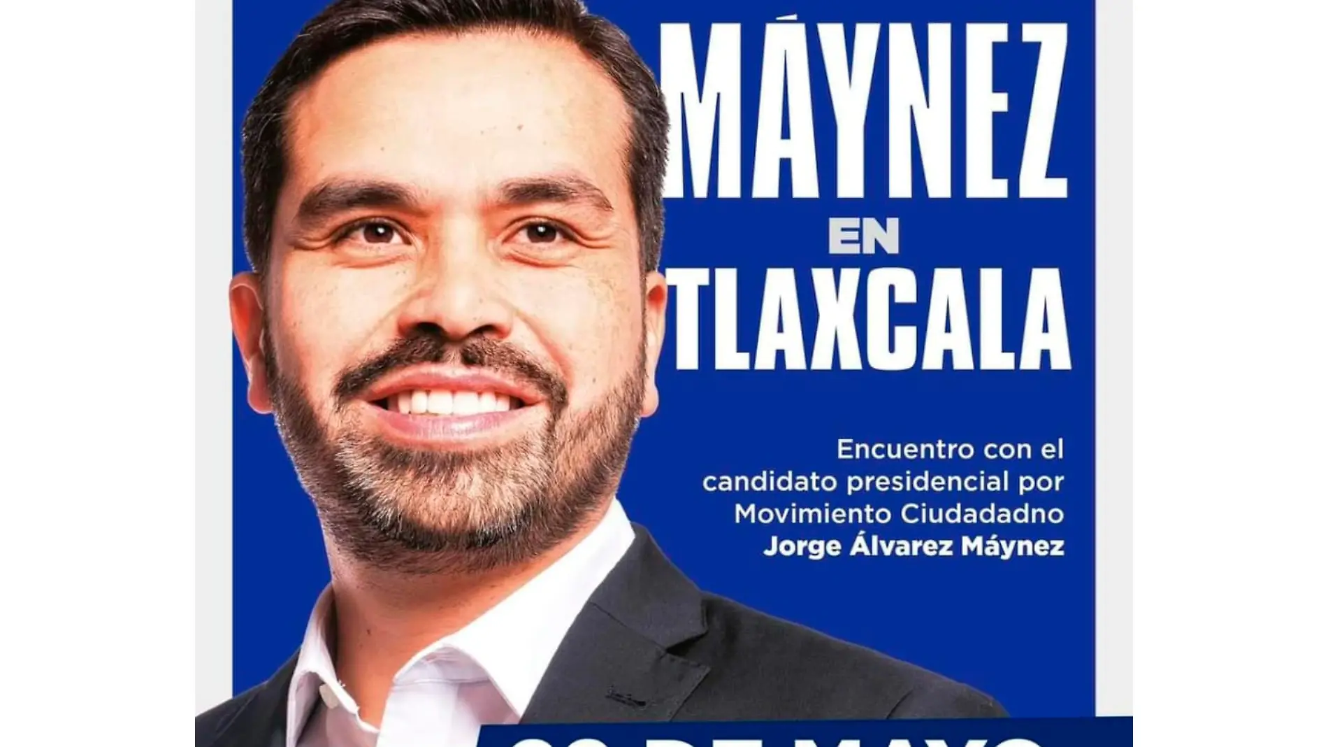 cartel Máynez